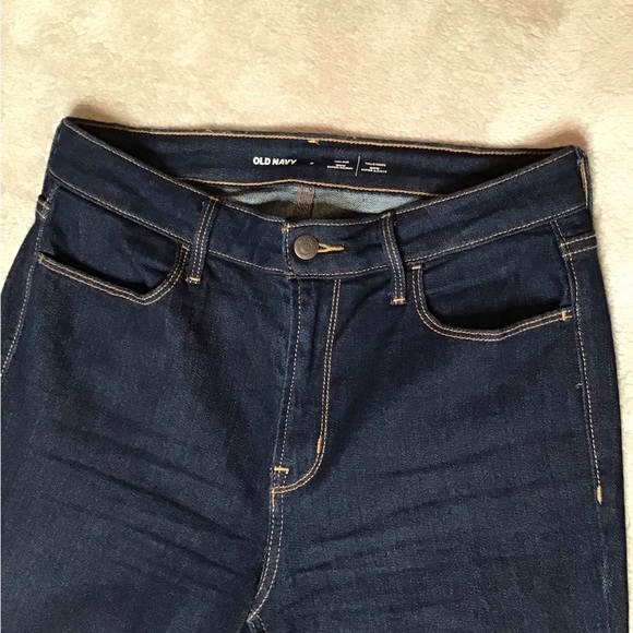 Old Navy Women's Dark Blue Jeans High Rise Wow Super Skinny Size US8 - Picture 14 of 14